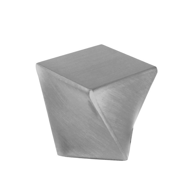 Botón cuadrado cromo satinado 25 mm 79-1229 Herrasa