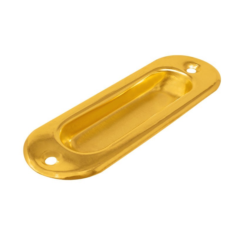 Jaladera de caja latón brillante modelo 300