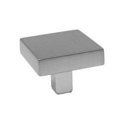 Botón Zamac cromo satinado mediano 30 mm 79-443 Herrasa