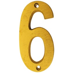 Numero decorativo 8 cm "6" y "9" Dorado