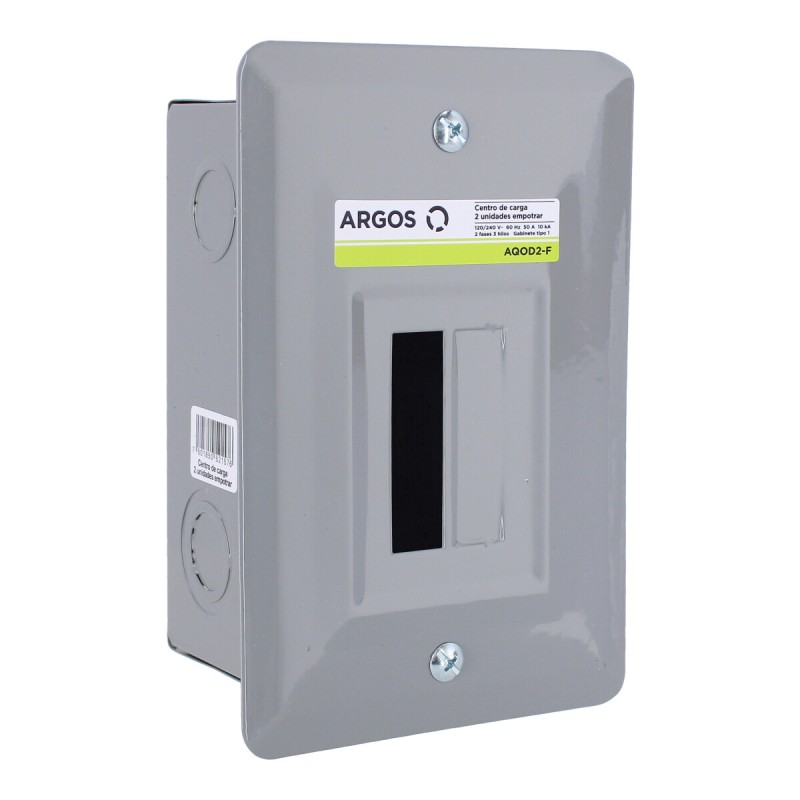 Centro de carga 2 unidades empotrar AQOD2-F ARGOS