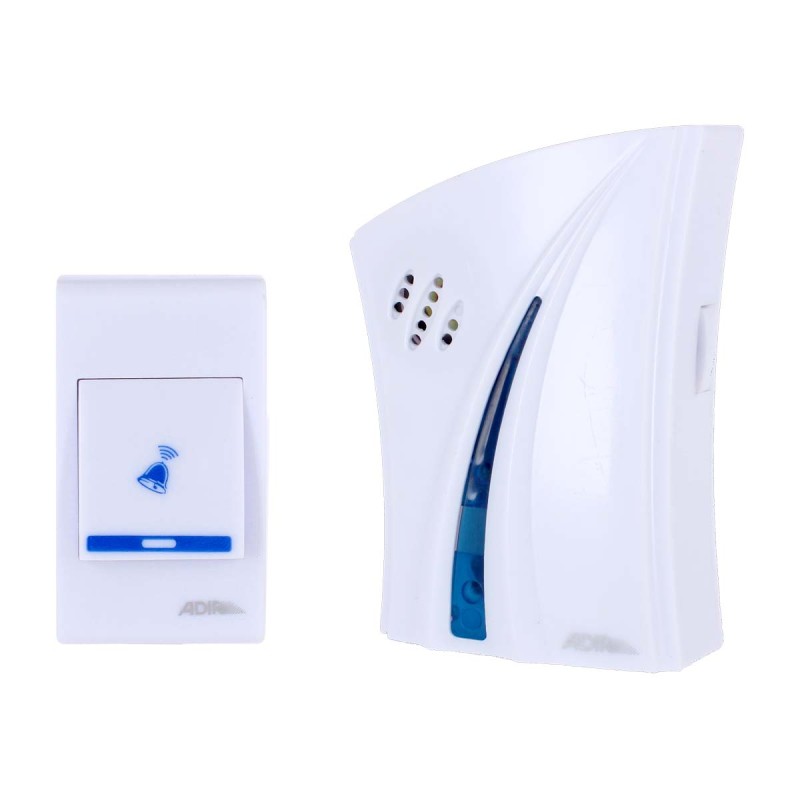 Timbre inalámbrico con clavija y control 1097 Adir