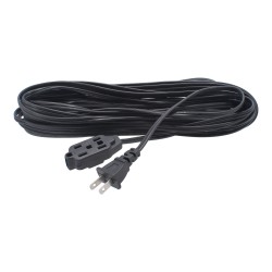 Extensión electrodoméstica negra 10 m 13842 Adir