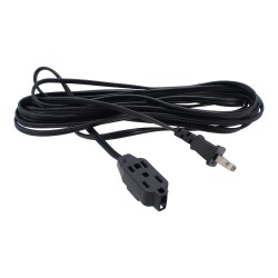 Extensión electrodoméstica negra 5 m 13839 Adir