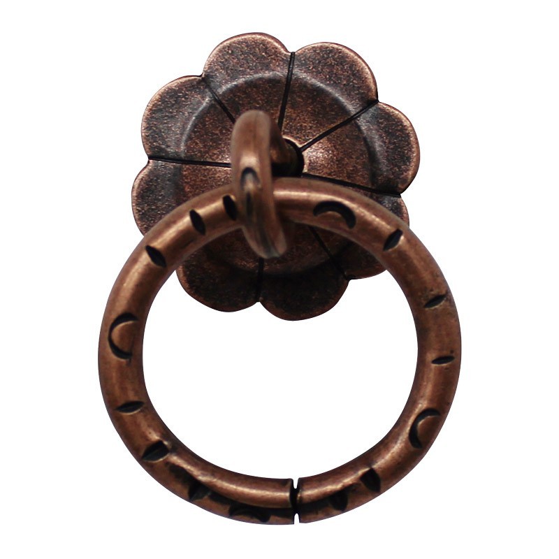 Jaladera de argolla cobre grande Colonial