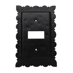 Placa con apagador Colonial