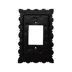 Placa para tres apagadores Colonial