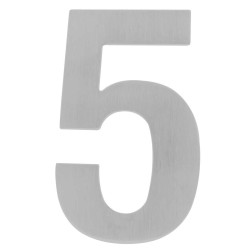 Número decorativo #5 Inoxx Italy Rish
