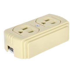 Contacto de sobreponer dúplex aterrizado FP0026 Fulgore