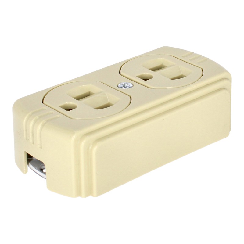 Contacto de sobreponer dúplex aterrizado FP0026 Fulgore