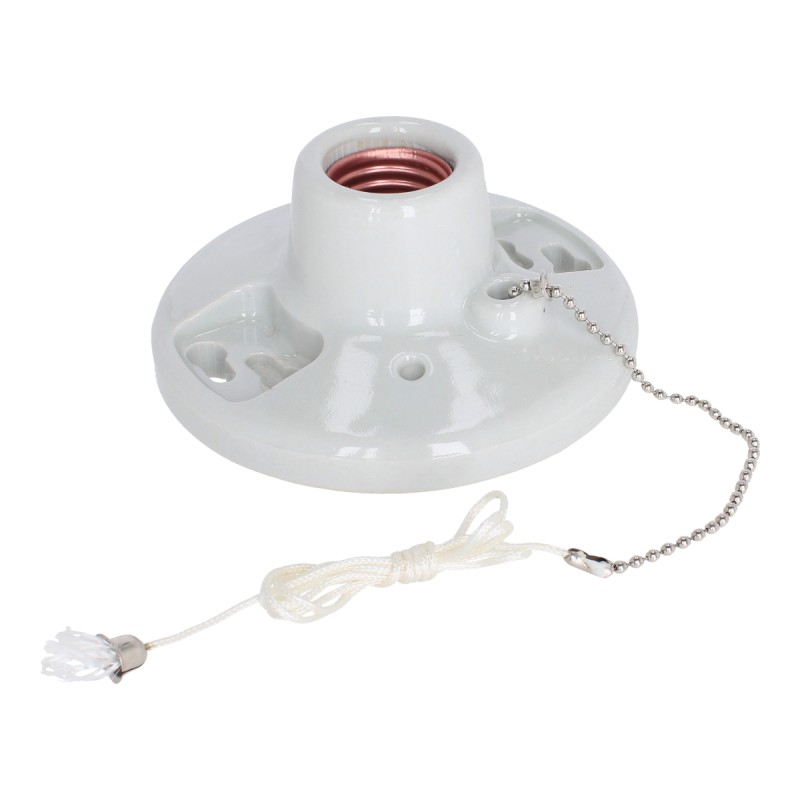 Portalámpara de porcelana con cadena FU0406 Fulgore