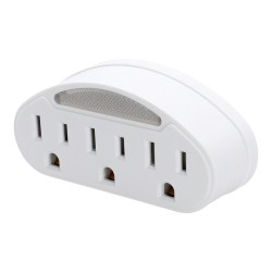 Multicontacto adaptador con luz indicadora FU0589 Fulgore