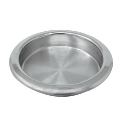 Jaladera redonda acero #4