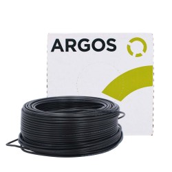 Cable de cobre tipo THW-2-LS/THHW-LS calibre 10 negro con 100 metros 1100100 ARGOS