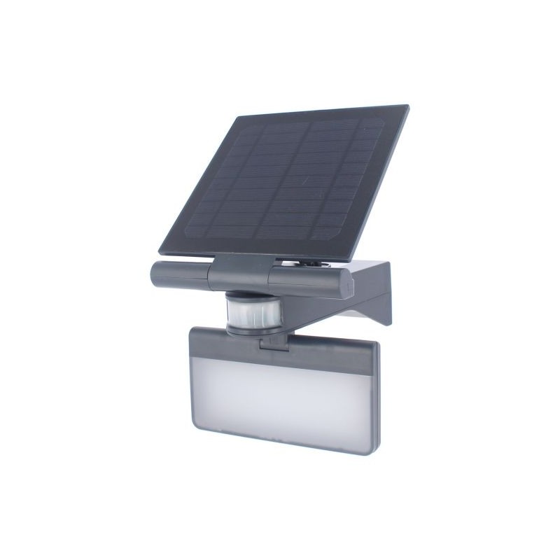 Luminario led con sensor de movimiento y panel solar 20 W 10101 Adir