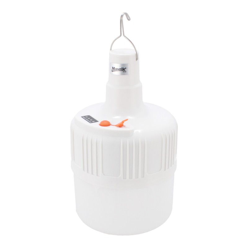 Foco LED tipo bulbo recargable 80 W 8968 Mavrik