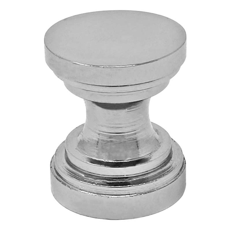 Jaladera botón Carrete cromo 127522 Rish