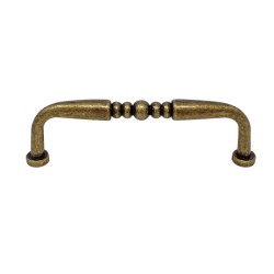 Jaladera Rosario latón antiguo 96 mm 120347 Rish