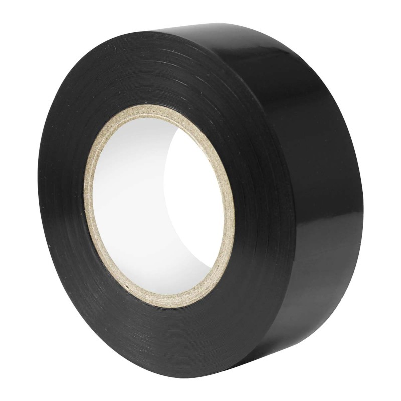 Cinta de aislar Negra uso rudo 19 mm x 5 metros