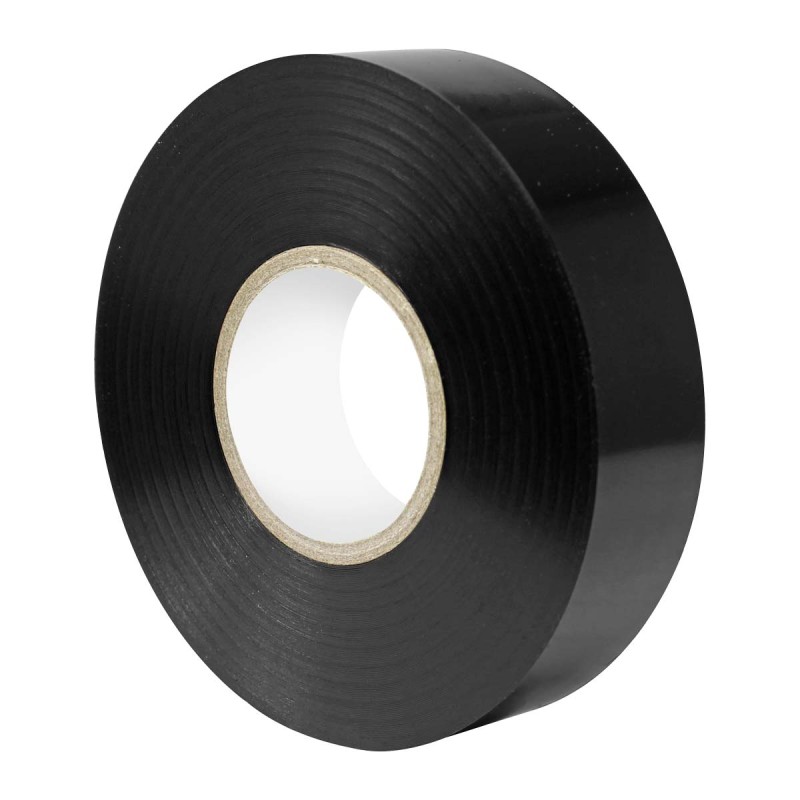 Cinta de aislar Negra uso rudo 19 mm x 15 metros