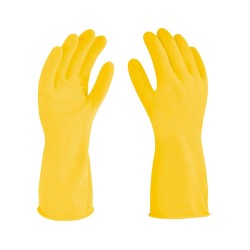 Guantes amarillos para limpieza doméstica talla grande 10558 Adir