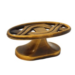 Jaladera botón Remolino latón europeo 136347 Rish