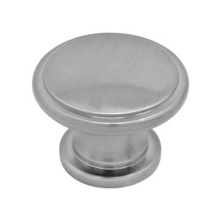 Jaladera botón Yema cromo / níquel satinado 135427 Rish