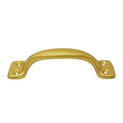 Jaladera para mueble latonada 150 mm Mañon