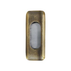 Jaladera de embutir latón antiguo 64 mm 346 Ashico