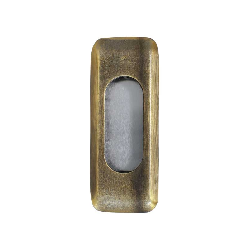 Jaladera de embutir latón antiguo 64 mm 346 Ashico