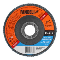 Disco laminado 4-1/2" Zirc-40 DL-510 Fandeli