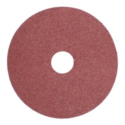 Disco de lija 4-1/2" con respaldo de fibra vulcanizada grano 80 9712 Cinasa