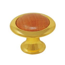 Jaladera botón Denver latón brillante 4231 Handy Home