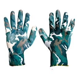 Guantes palma de nitrilo camuflaje grandes 8060 Lion Tools
