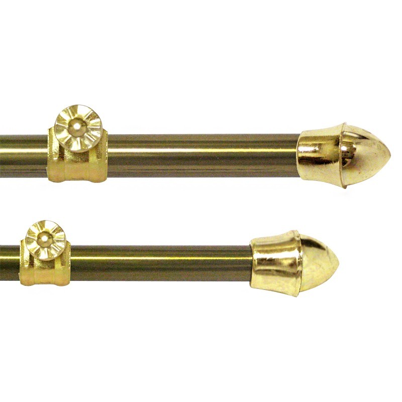 Cortinero ajustable tipo café 2.18-3.81 m Novacort