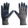 Guantes palma de nitrilo negro grande 0860 Lion Tools