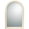 Espejo arco de plástico Beta hueso