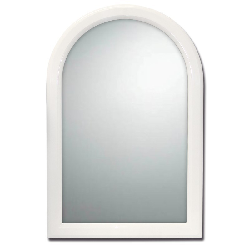 Espejo arco de plástico Beta blanco