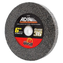 Rueda abrasiva para esmeril 6" grano 36 11972 Adir