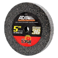 Rueda abrasiva para esmeril 5" grano 36 11971 Adir