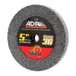 Rueda abrasiva para esmeril 5" grano 36 11970 Adir