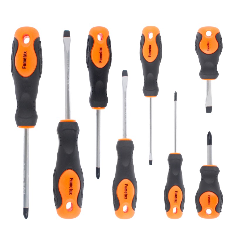 Juego de 8 desarmadores SW-813601003 Fumetax