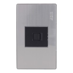 Placa con toma para teléfono Mayorca 9824 Adir