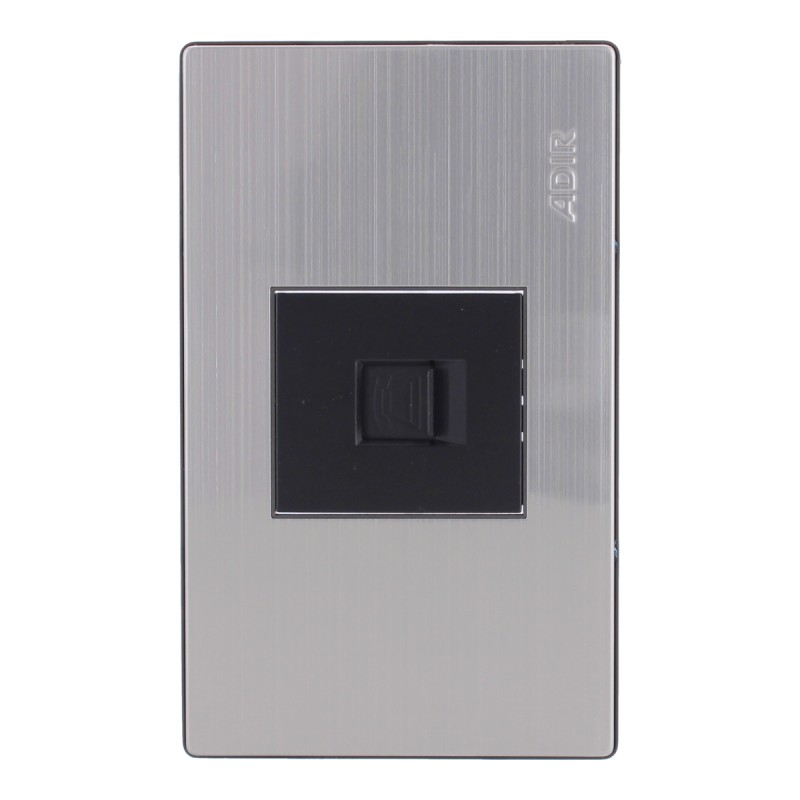 Placa con toma para teléfono Mayorca 9824 Adir