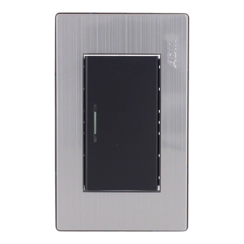 Placa con apagador sencillo Mayorca 9809 Adir