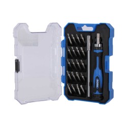 Kit de puntas y matraca 22 piezas MRK-017 RORK