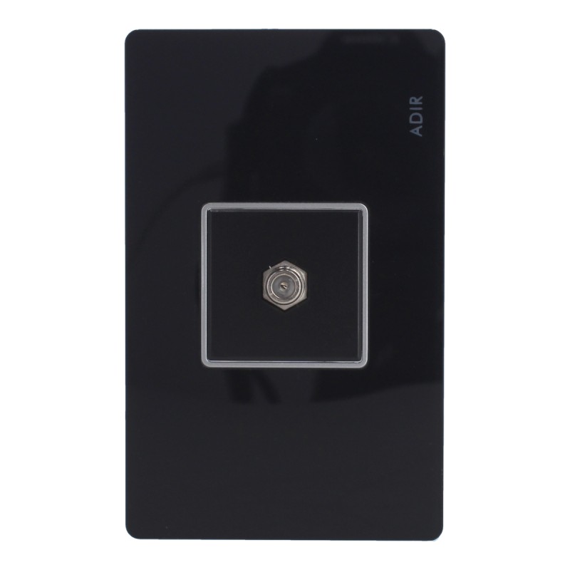 Placa con conector para televisor Tiffany Cristal 9796 Adir