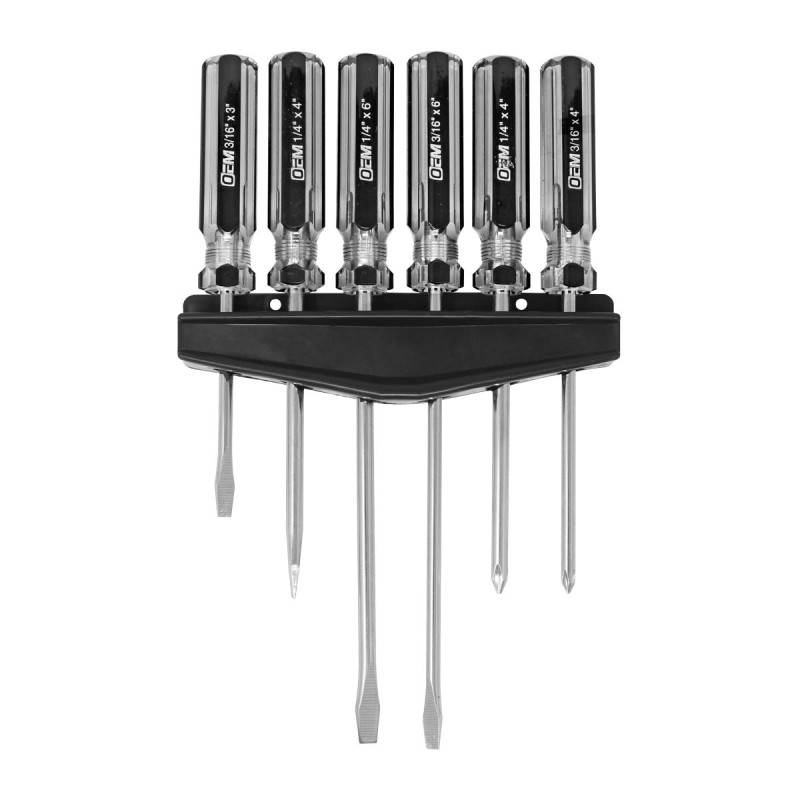 Juego de desarmadores con punta magnetizada OEMD-6 OEM