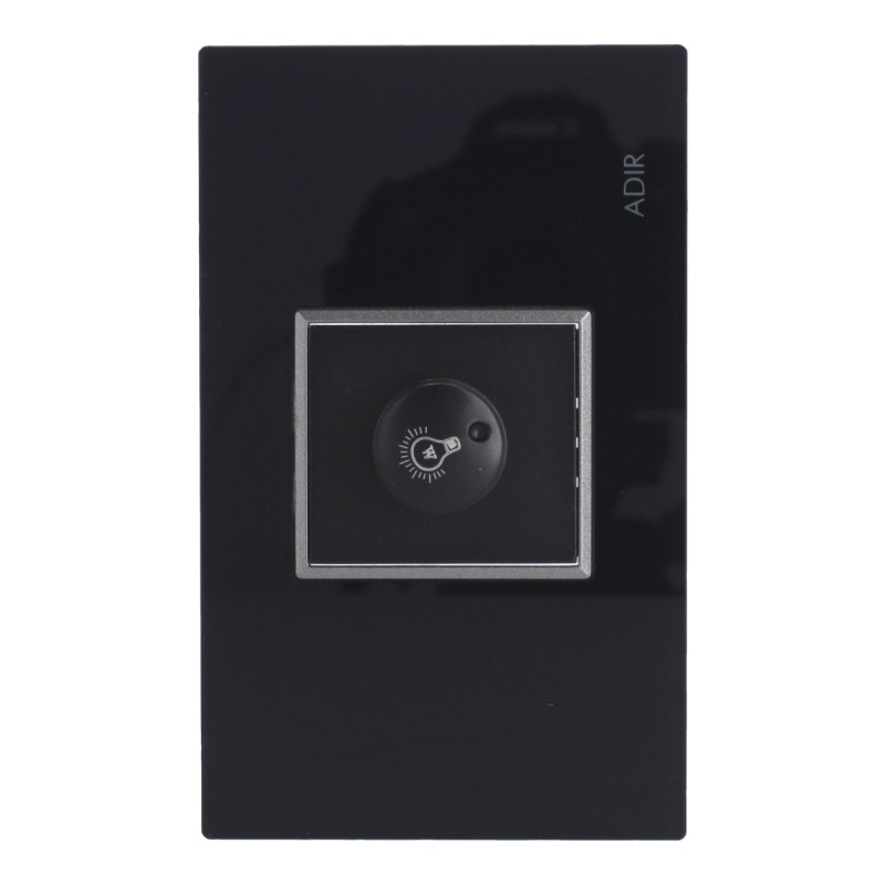 Placa con Dimmer Tiffany Cristal 9791 Adir