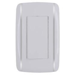 Placa con apagador sencillo Bali 9885 Adir
